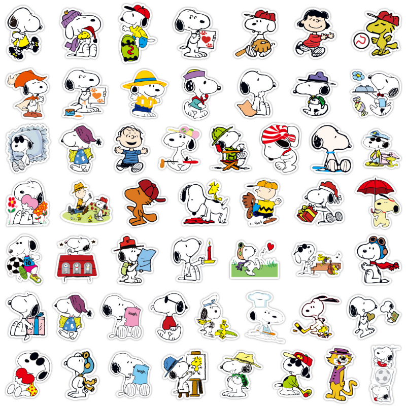 50 шт., водонепроницаемые наклейки для ноутбука