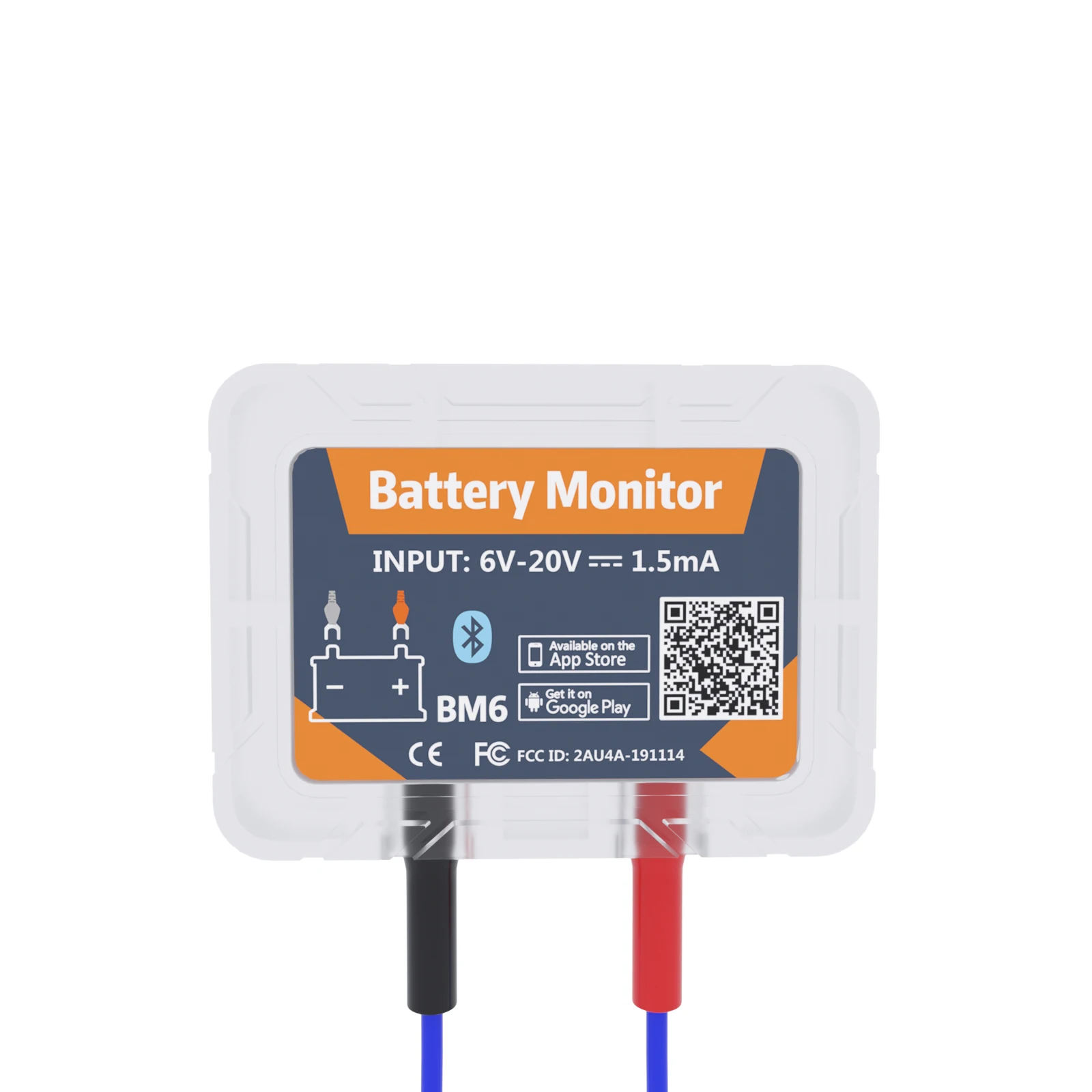 ไร้สายบลูทูธ 4.0 12V แบตเตอรี่ BM6 รถแบตเตอรี่ตรวจสอบสุขภาพ APP การตรวจสอบเครื่องทดสอบแบตเตอรี่สําหรับ Android IOS ร้อน