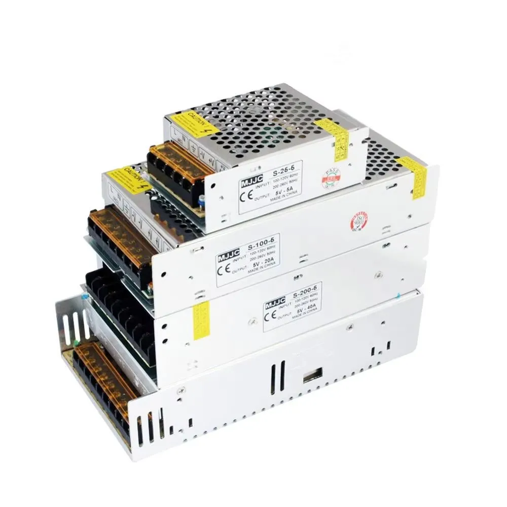 Lighting Transformers 110V 220V to DC 12V 1A 2A 5A 10A 15A 20A 25A 30A for CCTV Led Strip Switch Power Supply Adapter Source