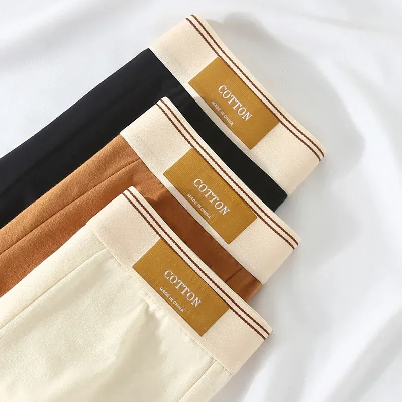 3 uds pantalones cortos ropa interior de Color sólido para hombres calzoncillos transpirables bragas finas sexis lencería convexa en U bragas para hombres L-4XL