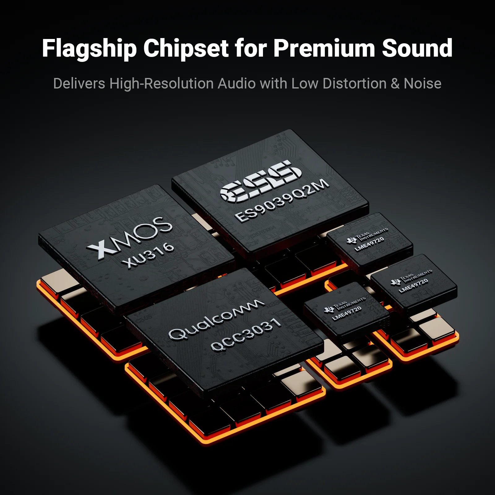 Fosi Audio ZD3 Bluetooth USB Desktop DAC ARC-Eingang, ES9039Q2M Vollsymmetrischer Digitaldecoder für Stereoverstärker mit Fernbedienung