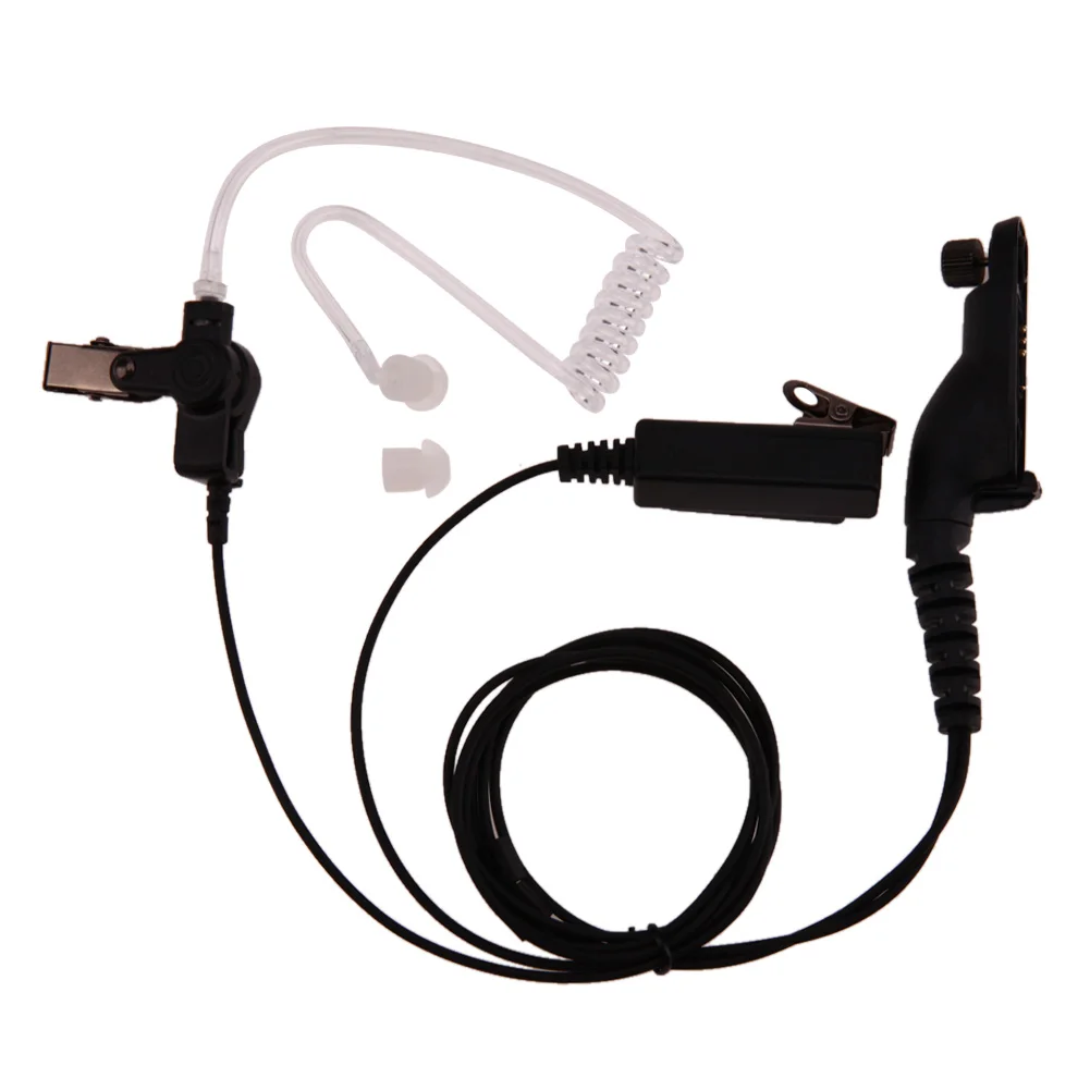 Tubo de ar fone de ouvido ptt microfone para motorola xir p8268 p8668 apx6000 apx7000 apx2000 dp3400 dp3600 dp4400 dgp8050