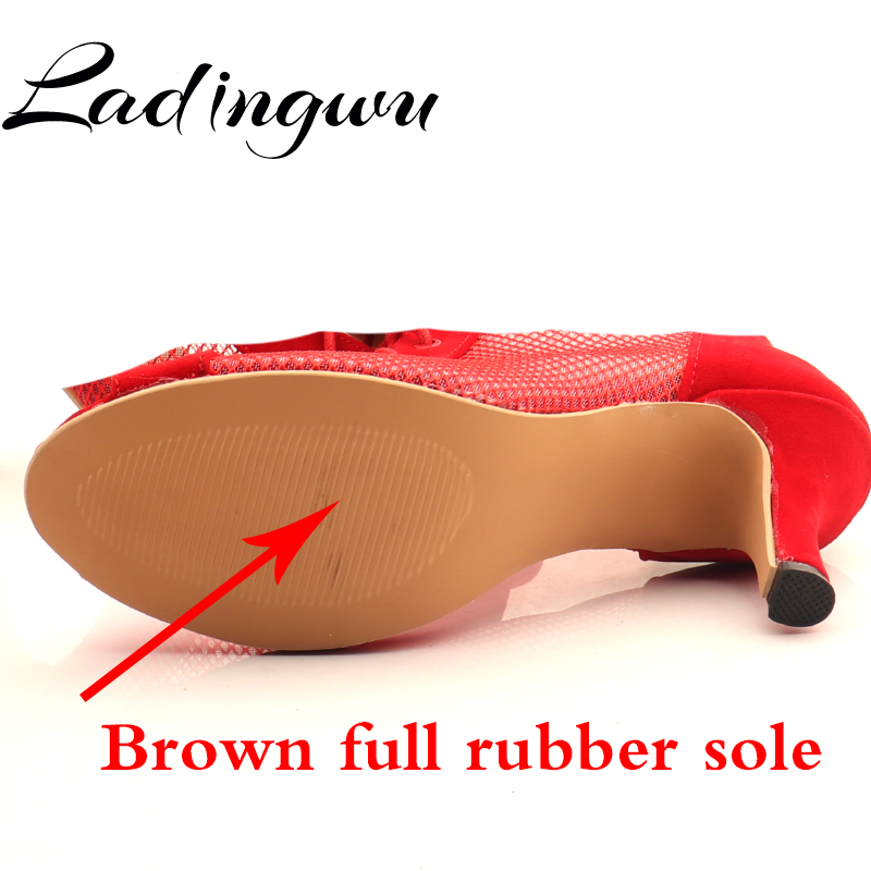 Die Gummi-Außensohle für lateinamerikanische Tanzschuhe, Gesellschaftstanzschuhe, Tango-Gesellschaftstanzschuhe