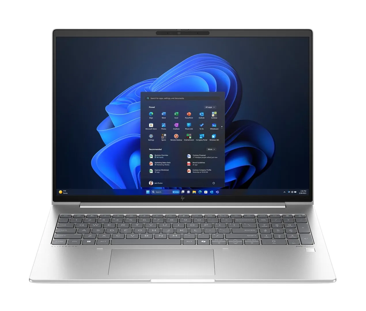 Laptop HP EliteBook 665 G11 Ryzen 5 7535U 16.0"WUXGA IPS AG 300nits 16GB DDR5 SSD512 Radeon 660M Cam 5 MPx 56Wh W11Pro