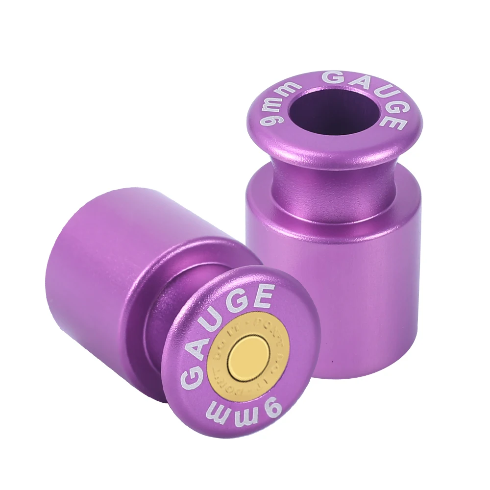 ยุทธวิธีกระสุน Checker 9 มม./.38Super/.40SW Headspace Gauge ตลับหมึก Gauge สําหรับโหลดเครื่องมือวัด