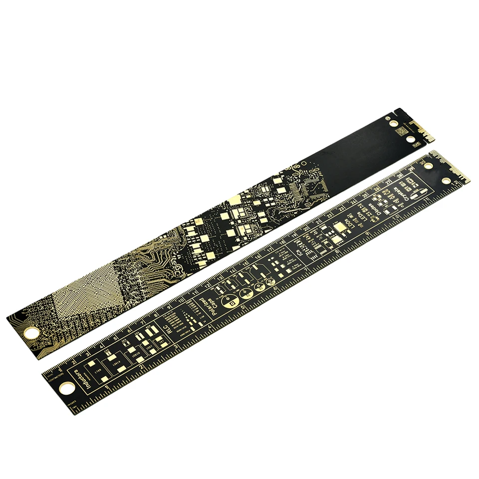 5 Type 9CM 15CM 20CM 25CM 30CM PCB Ruler Multi-functional Measuring Tool Resistor Capacitor Chip IC SMD Diode Transistor