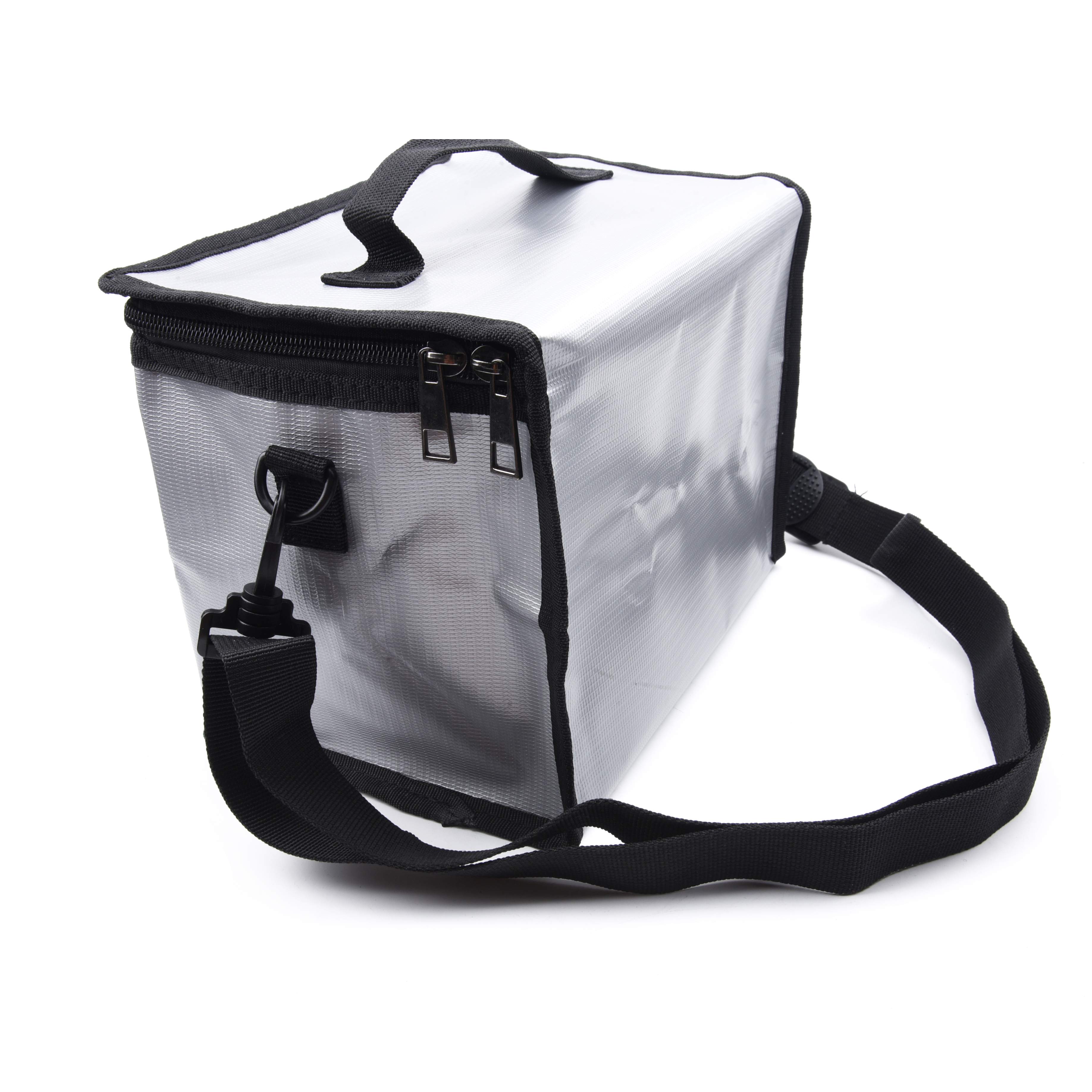 Bolsa de segurança para bateria lipo, 215x145x165mm, portátil, à prova de explosão, à prova de fogo, armazenamento com proteção segura para baterias de drone rc