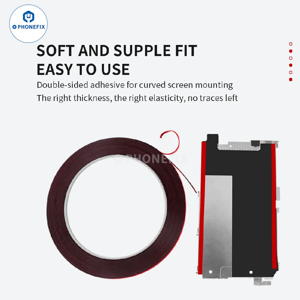10M Double Sided Tape Strong Permanent Viscosity Waterproof Heat-resistant Acrylic Foam for Phone Battary Screen LCD Repair Tool
