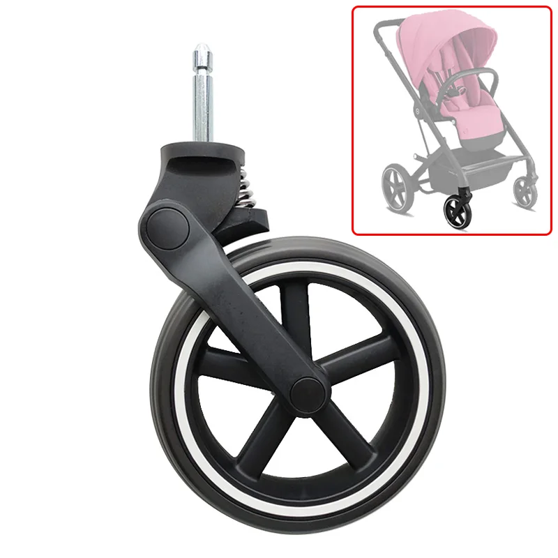 Переднее колесо для коляски Cybex Balios S Lux Series с рамочным подшипником, прямая замена, аксессуары для колясок, часть детской коляски