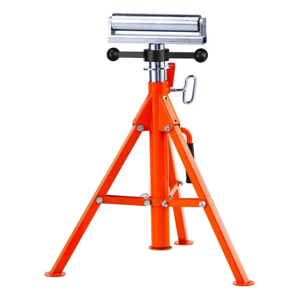 Verstellbarer Rollenständer aus Stahl, 1134 kg Tragkraft, Höhe 700 bis 1320 mm, klappbare Stützwerkbank für Tischkreissägen, Hobelmühle