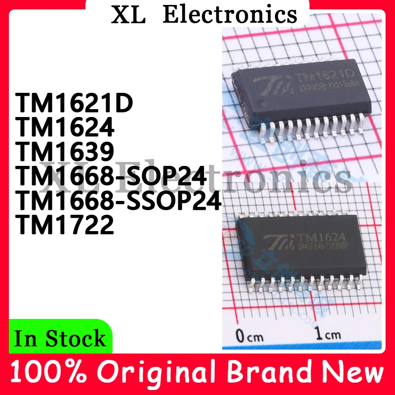 5 unids/lote TM1621D TM1624 TM1639 TM1668-SOP24 TM1668-SSOP24 TM1722 nuevo Original