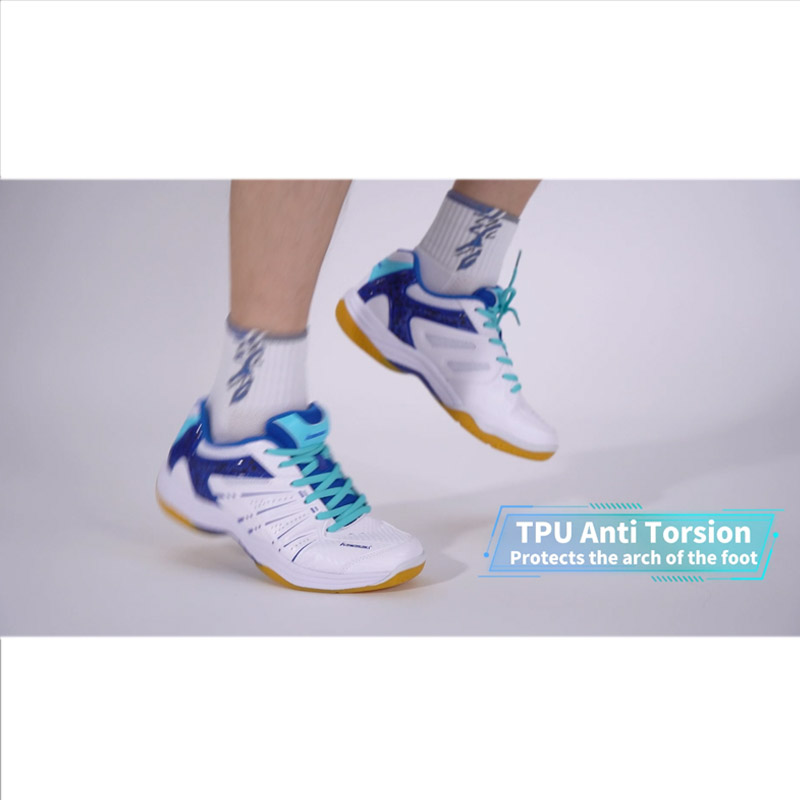 Kawasaki novos sapatos de badminton tênis masculino tênis respirável anti-escorregadio sapatos esportivos para homens mulheres K-065D