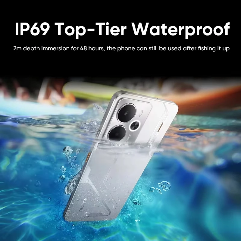 [Programma Pioneer] smartphone realme 14 5G Snapdragon ®   6 Gen 4 Chipset 6000mAh Batteria 45W Carica 120Hz Display AMOLED IP69 NFC