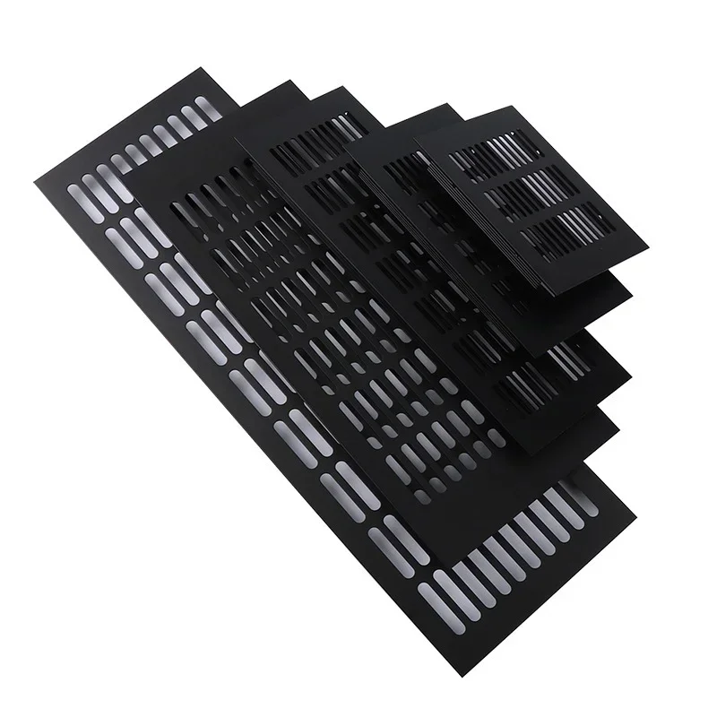 Решетка Вентиляционная перфорированная из алюминиевого сплава для вентиляционного отверстия, 1 шт.