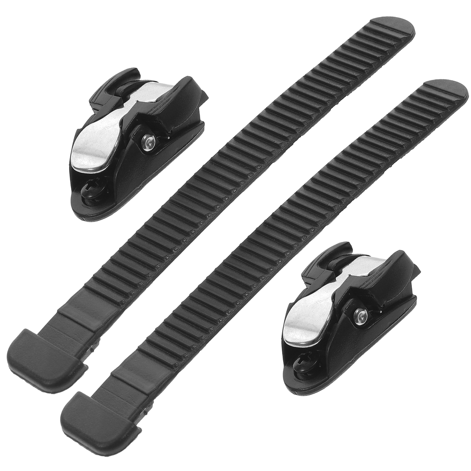 2 stücke Schwarz T Bar Straps Spinne Schnallen Rollschuhe Einstellbare PVC Ersatz Skate Straps Skating Schuhe Tragbare