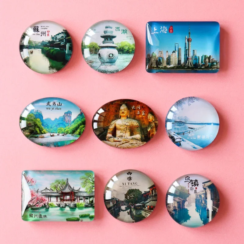 Diy foto ímã de geladeira personalizado cabochão de vidro personalizado amantes da família decoração do bebê presentes