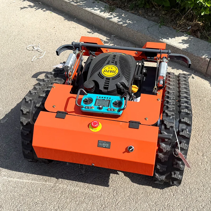 Maßgeschneiderte, verbesserte Version, ferngesteuerter Rasenmäher, kabelloser Rasenmäher, Mini-Roboter