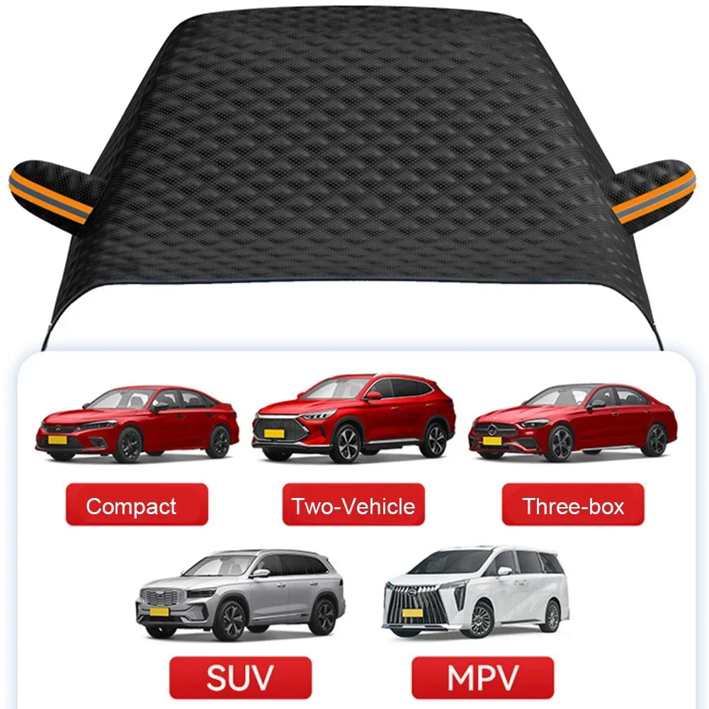 Winter Magnetic Suction Universal Style Car Snow Cover - Anti-Frost Anti-Freeze Front Windshield Car Window Snow Cover Amagi