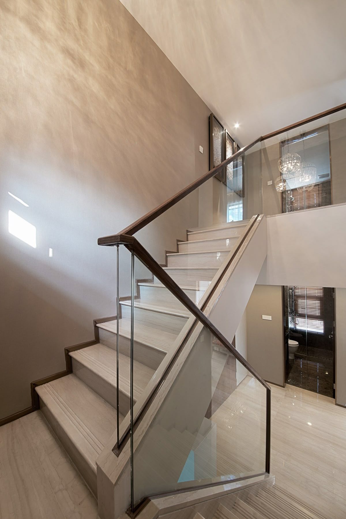 Custom Railing Stainless Steel Handrail Balcony Tempered Laminated Glass Deck Railings Outdoor Railing Balustrades Handrails