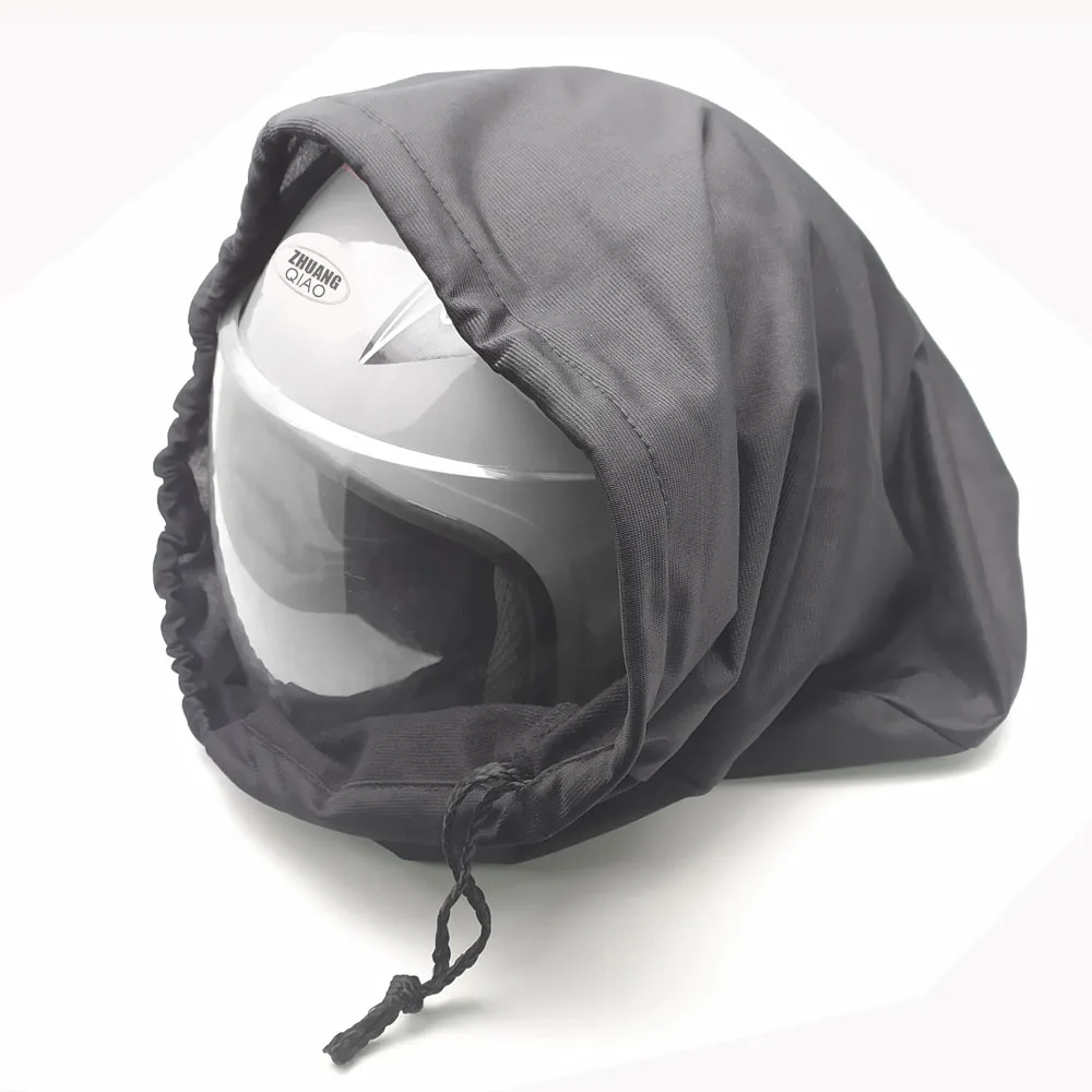 หมวกกันน็อคกระเป๋า Plush Soft Drawstring กระเป๋าสําหรับรถจักรยานยนต์สกู๊ตเตอร์ Moped จักรยานเต็มครึ่งหมวกกันน็อคฝาปิดป้องกันกระเป๋า