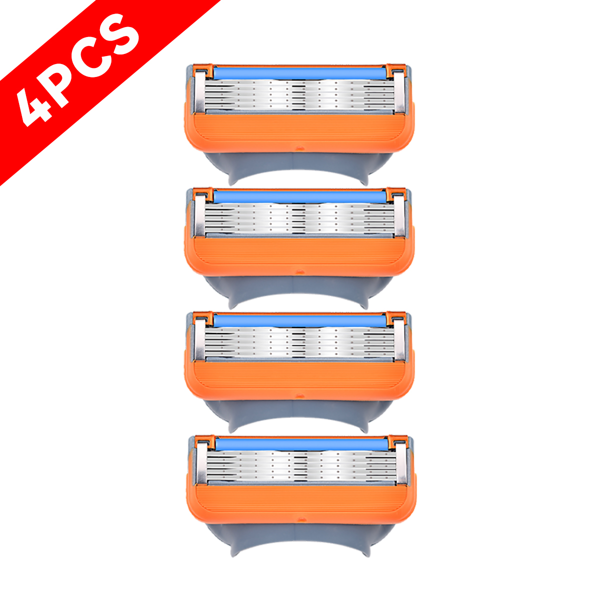 5 blade razor replacement Razor Heads Five Layers Razor Blades Suit For Fusion 5 Razor Cartridge