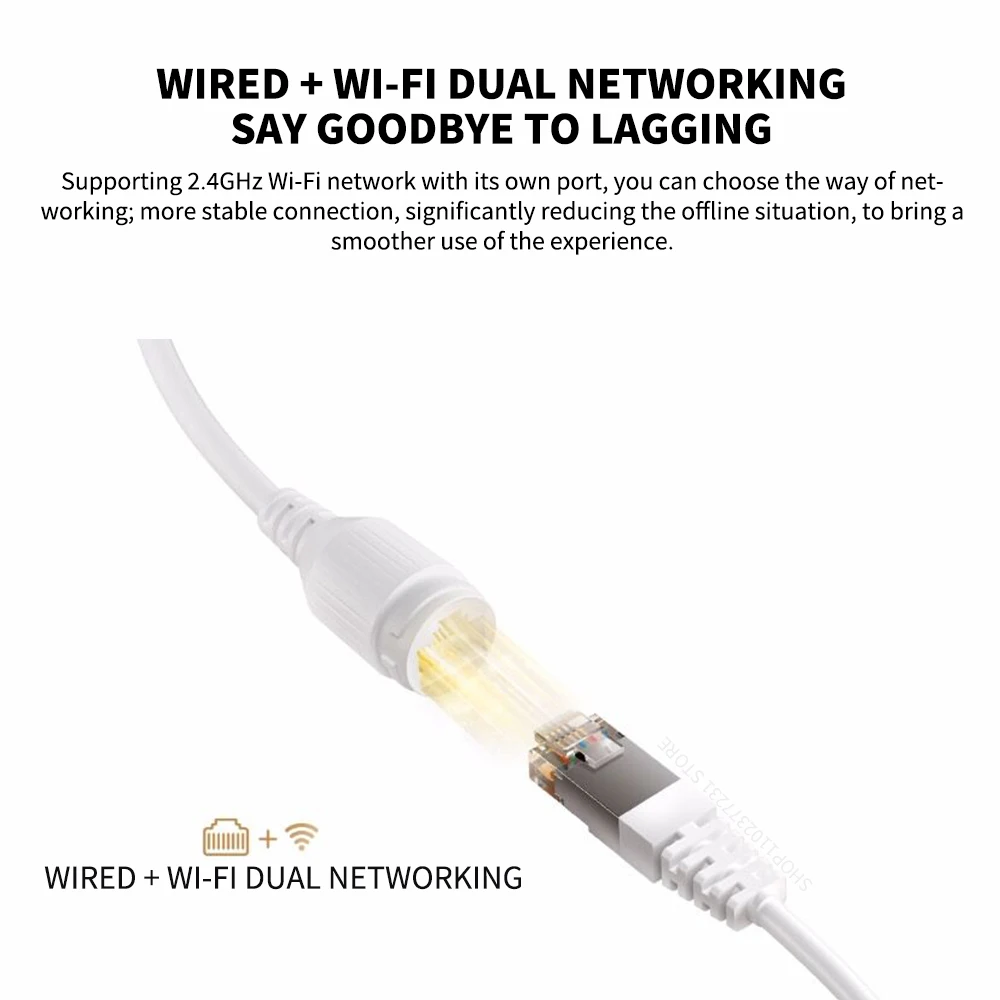Cámara exterior XIAOMI CW300 2,5 K visión nocturna a todo Color 4 millones de píxeles IP66 seguimiento humano sonido y luz advertencia llamada de voz