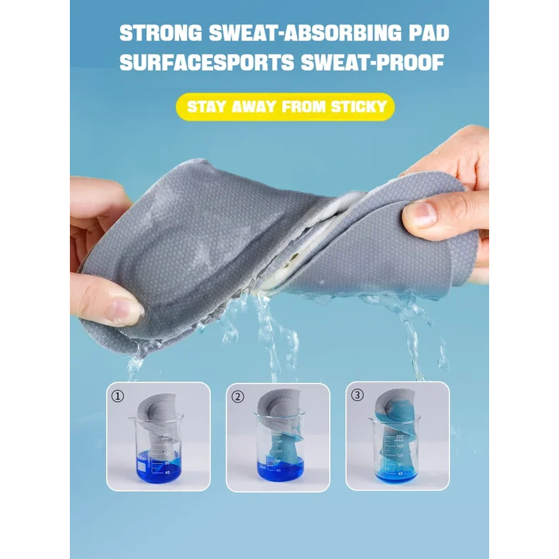 1 par 4d sapatos macios palmilhas para pés fasciite plantar palmilha arco apoio inserções ortopédicas esportes absorção de choque almofadas de sapato