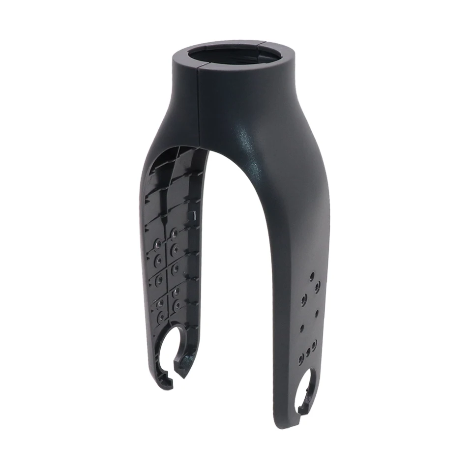 1 Paar Vorderradgabelgehäuse für Xiaomi M365 Pro 1S Elektroroller Skateboard Protector Pasts Kunststoffgehäuseabdeckung Schwarz/Weiß