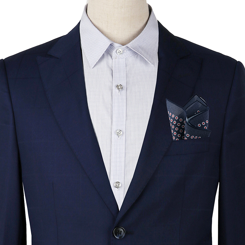 Tailor Smith Vintage Linen Hankie Soft Fabric Handkerchief Men Pocket Square Wedding Stylish Gift Party Dinner Accessory