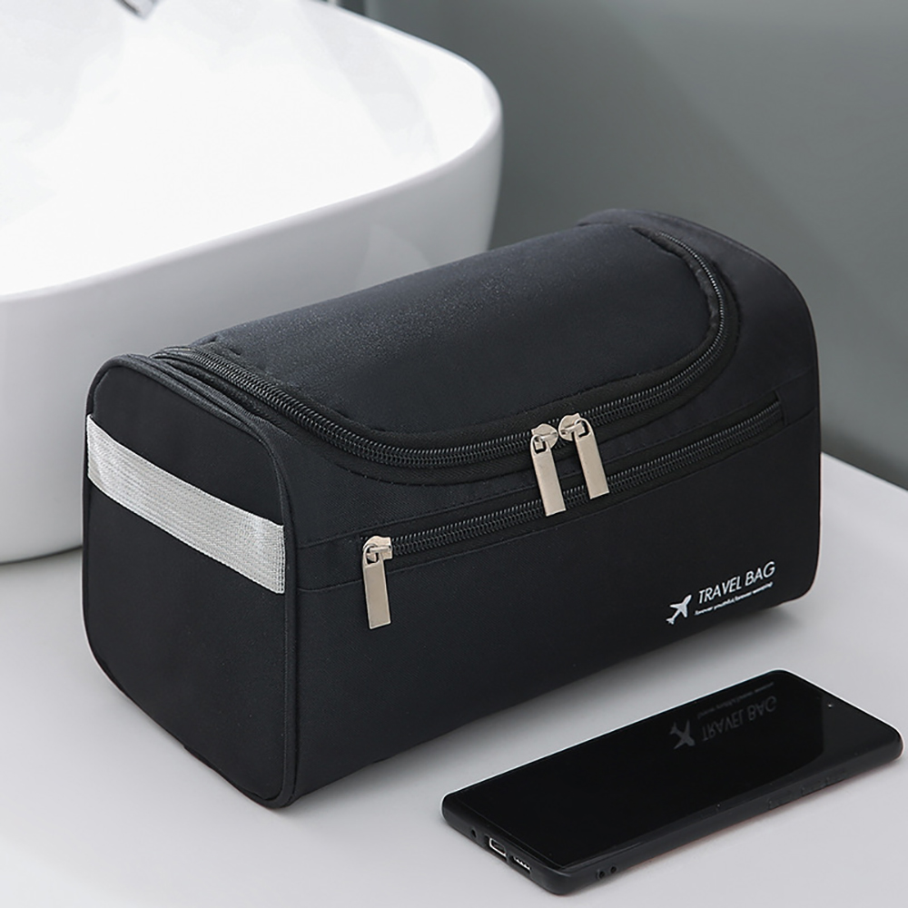 Men Storage Travel Toiletry Cosmetic Makeup Bag Portable Hanging Toiletry Bag Makeup Cosmetic Organizer Case For Bathroom