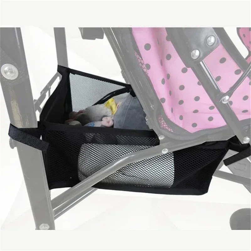 35*38 cm Tragbare Kinderwagen Boden Korb Lagerung Tasche Baby Kinderwagen Lagerung Korb Universal Shopping Boden Korb Zubehör