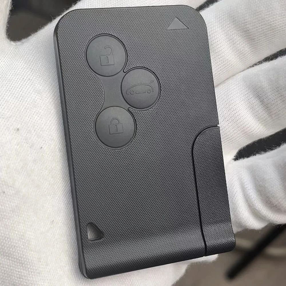 ルノーメガーヌのリモートコントロールカード,ボタン,433MHz,2003, 2004, 2005, 2006, 2007, 2008,