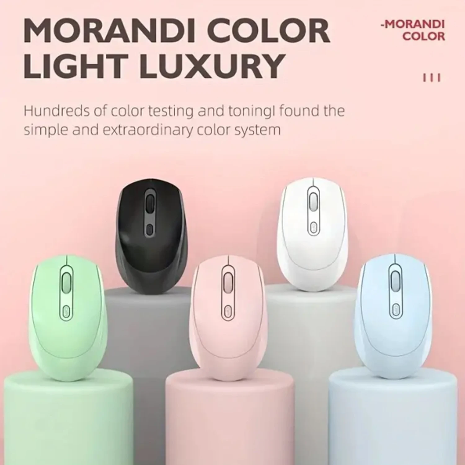 Wireless Mouse, 2.4G compatible Ergonomic Optical Mouse, Computer Mouse for Laptop, PC,Notebook,Battery Cordless Mice