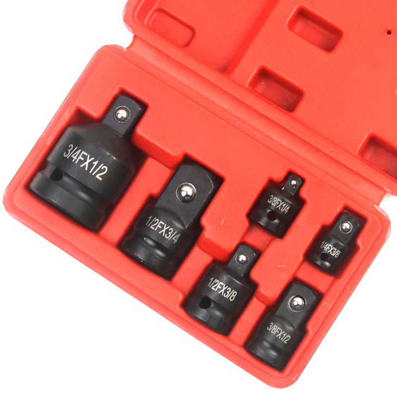 Adaptador convertidor de enchufe, juego reductor de 1/2 a 3/8 3/8 a 1/4 3/4 a 1/2, adaptador de enchufe de impacto para herramienta de reparación de garaje de bicicleta y coche