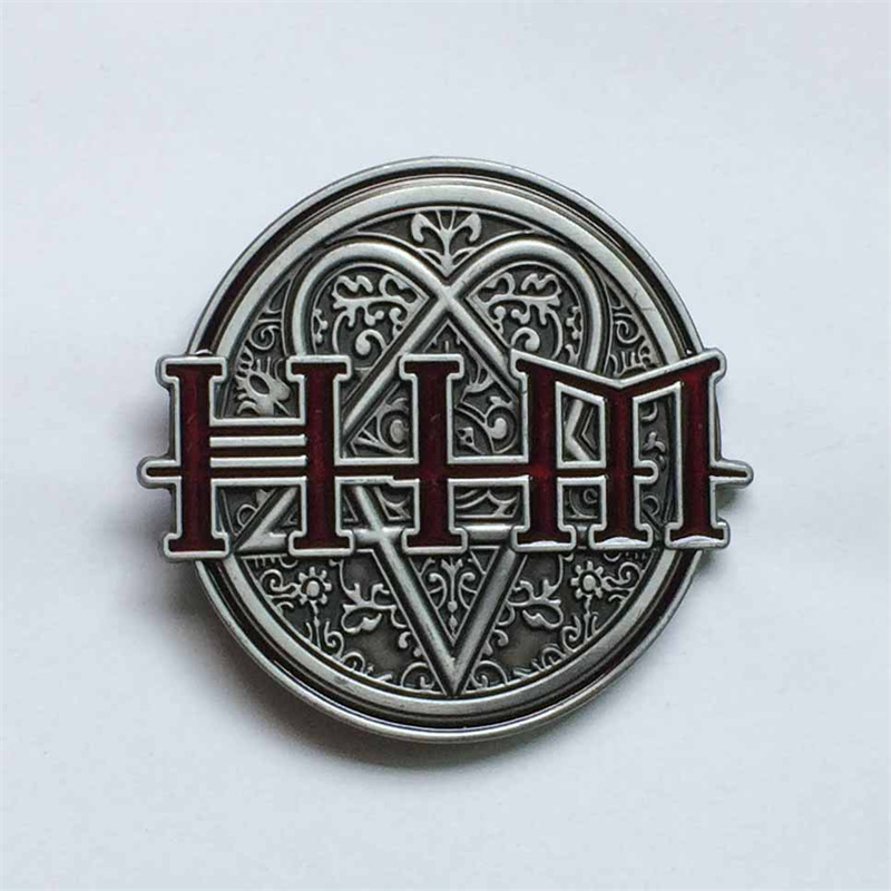 Finnish rock band music belt buckle