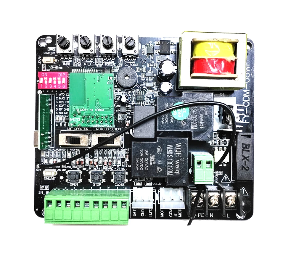 220V!! Tuya wifi abridor de portão deslizante controlador de motor placa de circuito placa mãe compatível com motor vevor