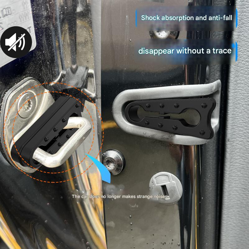 Auto deurslot bescherming pad autodeur schokabsorptie buffer stille siliconen pad Voor BMW 1 3 5 7 Serie X1X3X4X5 F10 F15 F16