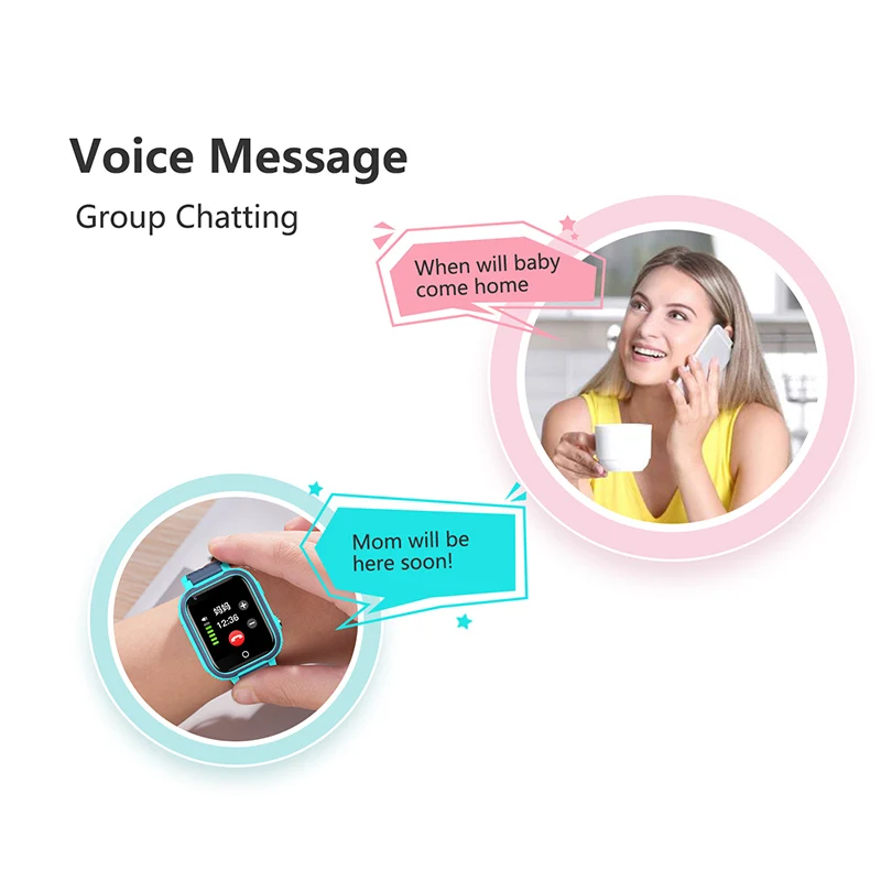 KGG สมาร์ทนาฬิกาเด็ก GPS 4G LT21 WiFi Tracker กันน้ํา Smartwatch Video Call โทรศัพท์นาฬิกา Call Back Monitor สําหรับ Android iOS