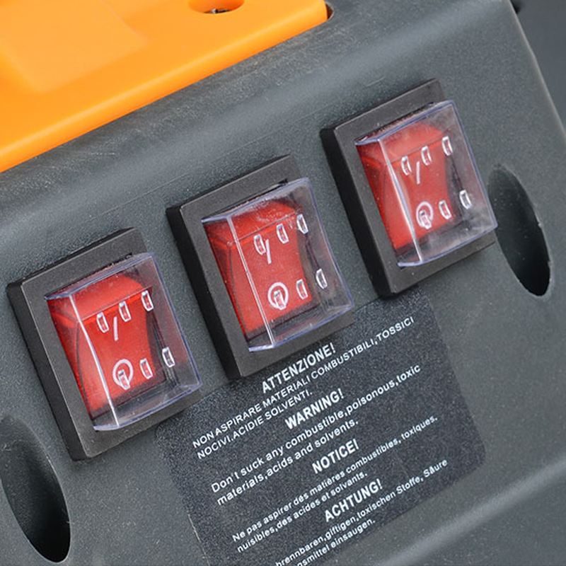 เครื่องดูดฝุ่นอุตสาหกรรมแบบเปียกและแห้ง3000W สำหรับบ้านแบบมืออาชีพ80L