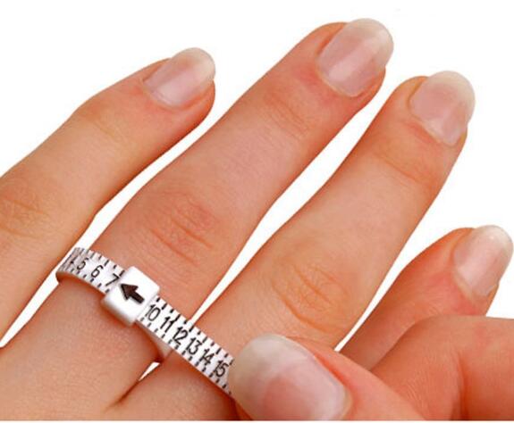 Vương Quốc Anh Mỹ Anh Mỹ Tiêu Chuẩn Châu Âu Đo Vòng Tay Dây Nhẫn Sizer Ngón Tay Kích Thước Chiếu Trang Sức Công Cụ Tùy Chỉnh Logo