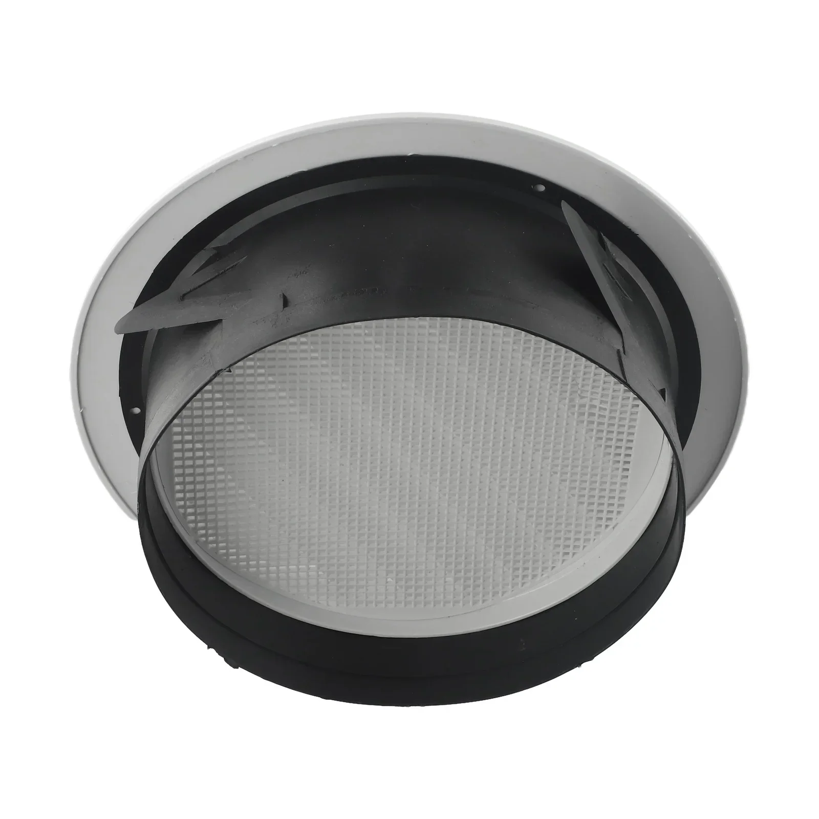 Aberturas de duto redondas, aberturas com persianas, interior, grade abs, ventilação de parede, tampas circulares de plástico, fluxo de ar ajustável
