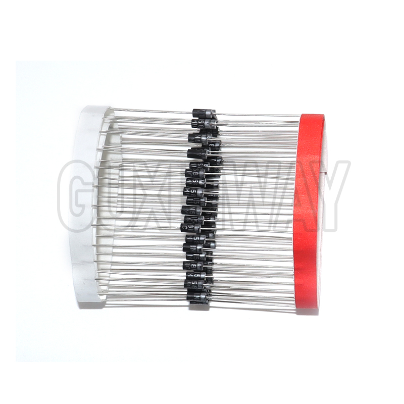 50PCS 1N5817 1N5819 1N5399 1N4937 1N4004 Schottky Gleichrichter Diode 1N4001 1N4007 UF4007 HER107 FR207 FR157 FR107 RL207 DO-41