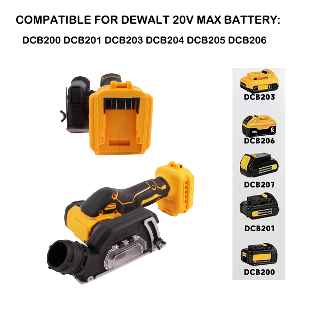 VILASTING-Mini amoladora angular inalámbrica, herramienta de corte eléctrica de 3 pulgadas, sierra Circular de corte, PowerTool para Makita/Dewalt, Pin de batería de 20V