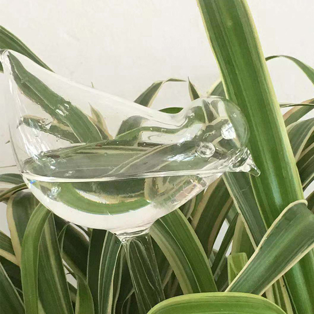 Globos de autorriego en forma de pájaro para jardín, perfectos para riego automático de flores y herramientas de jardín para el hogar, dispositivo de infiltración de agua por goteo