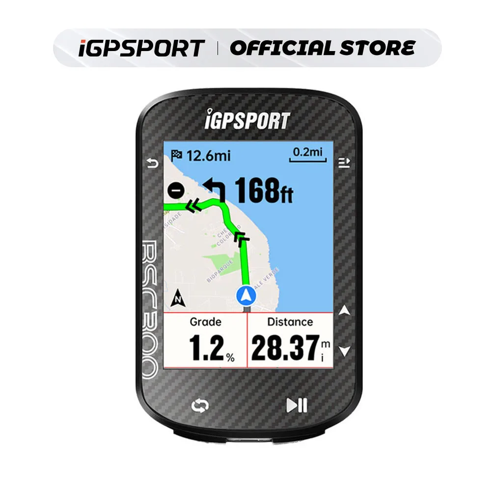 iGPSPORT BSC300 GPS велосипедный компьютер велосипедный беспроводной цветной экран карта навигация поддержка тренировки в помещении аксессуар для велосипеда