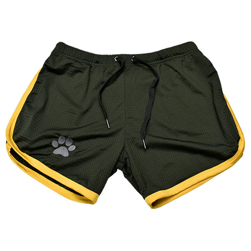 Heren Gym Fitness Shorts Bodybuilding hardloopsportshorts Jogging Workout Mannelijke Zomer Ademende Mesh Shorts heren Joggingbroek