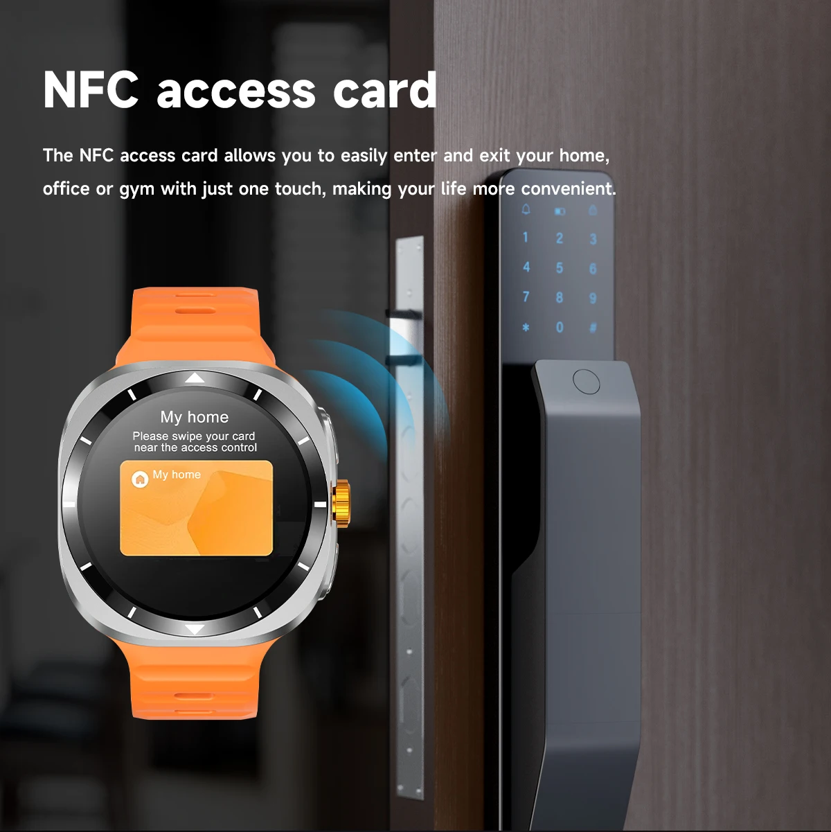 Para Samsung Galaxy Watch 7 Ultra soporte Corea GPS brújula NFC reloj inteligente deporte al aire libre hombre AMOLED BT llamada Galaxy 7 Smartwatch