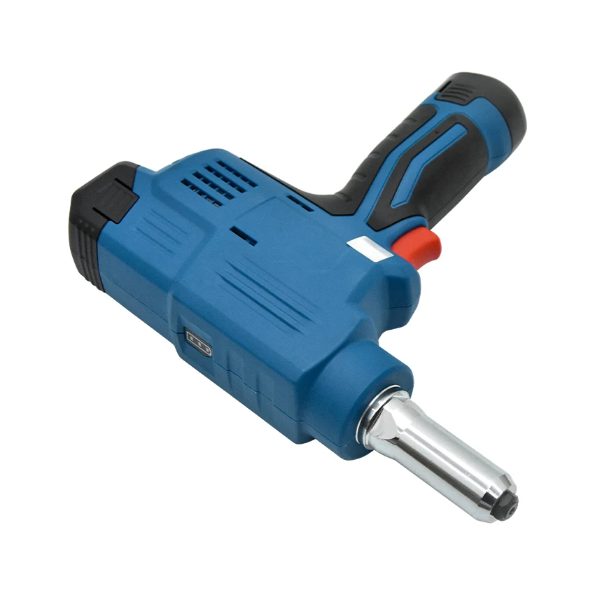 DCPM50 (ประเภท E) ไฟฟ้า Core ดึงโลดโผนปืน 12 V/2.0Ah แบตเตอรี่ลิเธียม Rivet Gun Riveting เครื่องไฟฟ้าโลดโผนเครื่องมือ