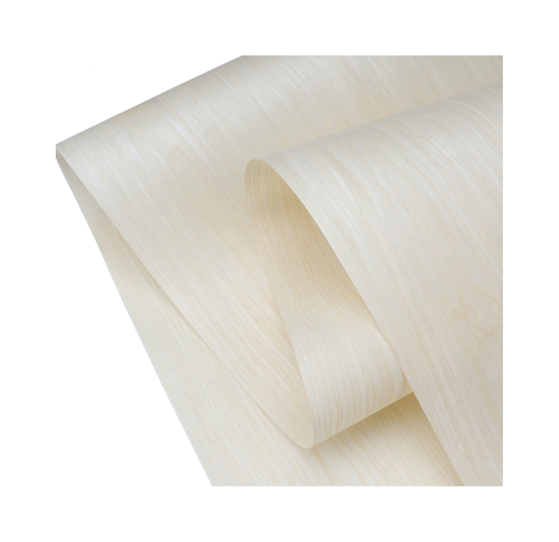 L:2.5meters Width:580mm T:0.25mm Technology Wood Light White Maple Wood Veneer Sheets Home Furniture Decoration