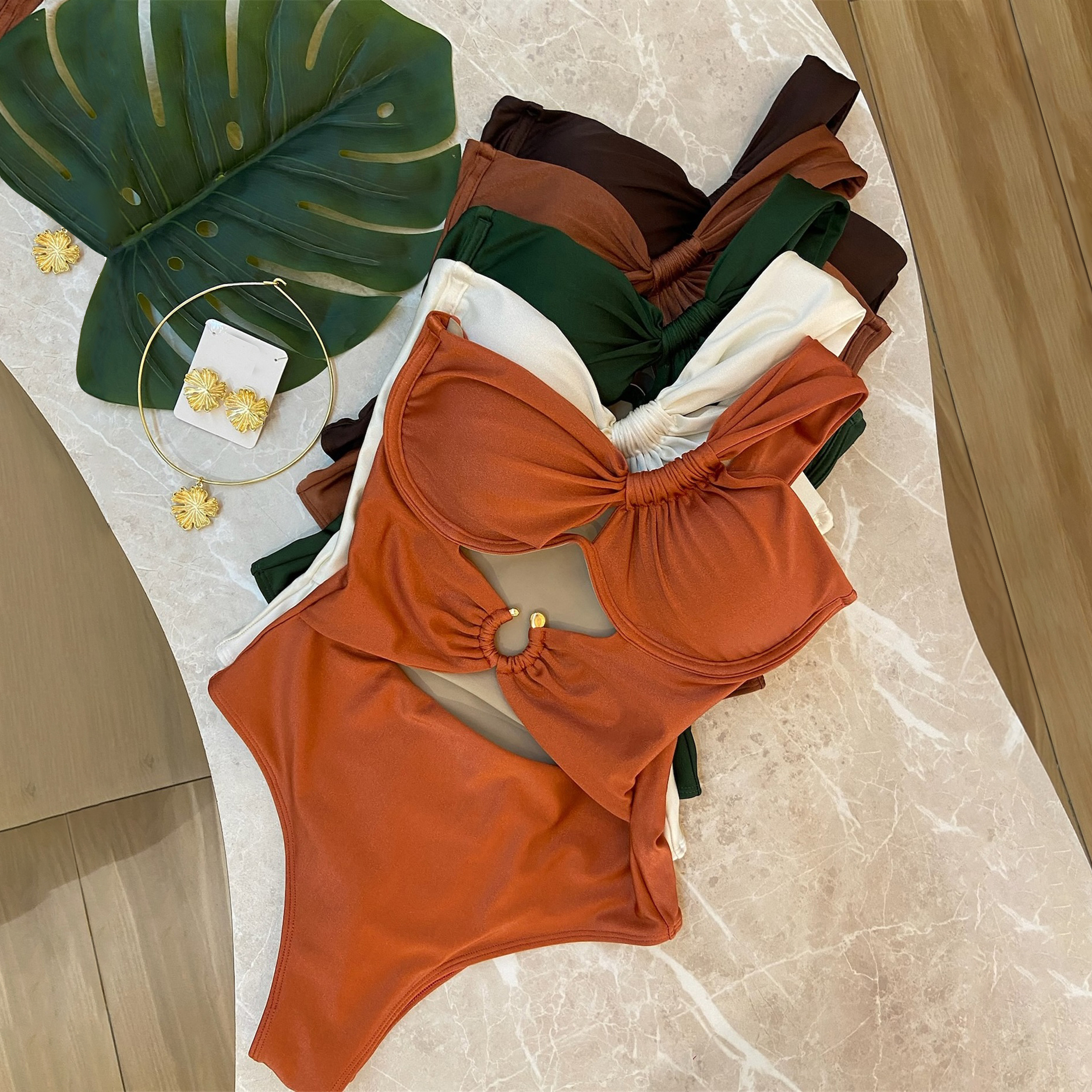 Traje de baño de un hombro para mujer, traje de baño 2021, Bikinis sexis para mujer, Bikini calado, trajes de baño recortados, traje de baño, ropa de playa